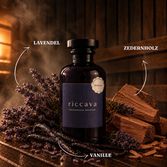 riccava Recover mit Lavendel, Vanille und Zedernholz – Inhaltsstoffe